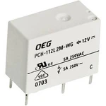 Miniaturní Power-Print relé OJ TE Connectivity 1721768-5, PCH-112L2M-WG, 5 A, 400 V/AC 1250 VA