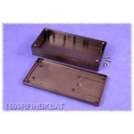 Plastová krabička Hammond Electronics 1599RFIHBKBAT, 220 x 110 x 44 mm, ABS, IP54, černá, 1 ks