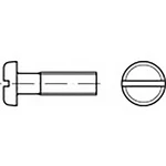 TOOLCRAFT  TO-6853368 skrutky s plochou guľatou hlavou M4 16 mm drážka DIN 85   Ušlechtilá ocel V2A  A2 200 ks