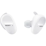 Sony WF-SP800N Bluetooth, true Wireless športové štupľové slúchadlá do uší vodeodolná biela