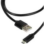 Vivanco #####USB-Kabel USB 2.0 #####USB-A Stecker, #####USB-Micro-B Stecker 1.20 m čierna