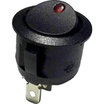 TRU COMPONENTS kolískový spínač R13-112B2-02 BB 250 V/AC 6 A 1x vyp/zap  s aretáciou 1 ks