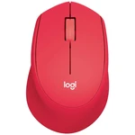 Logitech M330 Silent Plus #####Kabellose Maus bezdrôtový optická červená 3 null 1000 dpi