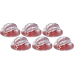 Conrad Components 93014c878a držiak káblu samolepiaci 1386707 Priemer káblového zväzku (rozsah) 8 mm (max)   priehľadná