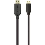 Belkin HDMI prepojovací kábel #####HDMI-A Stecker, #####HDMI-Mini-C Stecker 3.00 m čierna F3Y027bf3M-P audio return chan