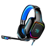 Bakeey A30 3.5mm Wired Gaming Headset Surround Sound Bass Gaming Headphones Noise Reduction LED Light Stereo Over-Ear He