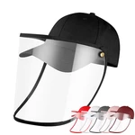 Detachable Anti-Saliva Dustproof Full Face Protection Hat Outdoor Face Shield Screen Protective Safety Mask