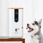 Dogness Intelligent Pet Camera Treat Dispenser Full HD WiFi Camera with Night Visionfor Pets Viewing Two Way Audio Com
