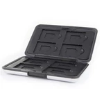 Memory Card Storage Case Holder Aluminum Alloy 16 Slots Box Protective Box for SD TF Card