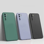 Bakeey for Xiaomi Mi Note 10 Lite Case Smooth Shockproof Soft Liquid Silicone Rubber Back Cover Protective Case Non-orig