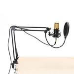 BM800 Professional Condenser Microphone Sound Audio Studio Recording Microphone System Kit Brocasting Adjustable Mic Sus