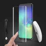 Bakeey Full Glue Support Ultrasonic Fingerprint Tempered Glass Screen Protector For Samsung Galaxy S10 3D Curved Edge Fi