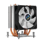 CPU Cooler Fan 4 Copper Heatpipesipes 90mm RGBA urora Light Cooling Fan for Compurter Intel LGA 2011 CPU Cooler Heatsink