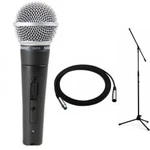 Shure Sm 58 Se + Statyw + Kabel Mikrofonowy 3m