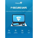 Software F-Secure SAFE 6 měsíců pro 3 zařízení (PC, MAC, Smartphone, iOS, Windows, Android)
