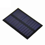 Polysilicon Epoxy 5.5V 80*55 Solar Photovoltaic Panel 0.6W for Desk Lamp