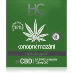 Health Culture CBD konope mazanie masáž masážny krém s konopným olejom 125 ml