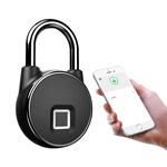 P22+ Tuya Smart Padlock Lock bluetooth Fingerprint Bags Locks Dormitory Anti-Theft Lock USB Rechargeable Security Keyles