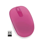 Myš Microsoft Wireless Mobile Mouse 1850 (U7Z-00065) ružová bezdrôtová optická myš Microsoft • miniatúrny USB vysielač • výdrž na batérie až 6 mesiaco