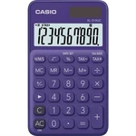 Kalkulačka Casio SL 310 UC PL fialová kapesní kalkulátor • desetimístný LCD displej se zobrazením funkcí • výpočet DPH • duální napájení • měkké pouzd