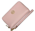 Ružová kožená peňaženka Michael Kors MultiFunction Blossom