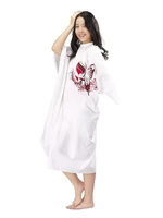 Kadeřnická pláštěnka Mila Butterfly - bílá (0068339) + dárek zdarma