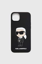 Puzdro na mobil Karl Lagerfeld iPhone 14 Plus 6,7'' čierna farba