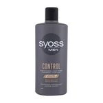 Syoss Professional Performance Men Control 2-in-1 440 ml šampón pre mužov na šedivé vlasy; na normálne vlasy