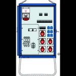 AS Schwabe  elektrický rozvádzač na stavbu 61841 400 V 80 A