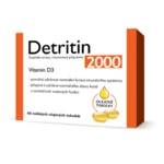 DETRITIN Vitamin D3 2000 IU 60 měkkých tobolek