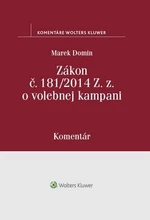 Zákon o volebnej kampani - Marek Domin