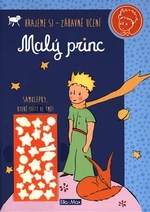 Malý princ - Kniha aktivit, oranžové svítící samolepky