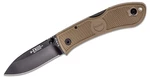Zatvárací nôž KA-BAR® Dozier Folding Hunter – Čierna čepeľ, Coyote (Farba: Coyote, Varianta: Čierna čepeľ)