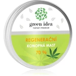 Green Idea Regenerační konopná mast 70% regenerační a zklidňující péče 100 ml