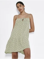 Light Green Floral Dress Noisy May Joe - Women