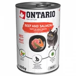Konzerva Ontario Beef, Salmon, Sunflower Oil 400g
