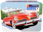 Skill 2 Model Kit 1953 Studebaker Starliner with "USPS" (United States Postal Service) Themed Collectible Tin Box 3-In-1 Kit 1/25 Scale Model by AMT