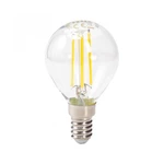 LED žiarovka Tesla Retro Filament mini globe, 4W, E14, neutrální bílá (MG140440-7) LED žiarovka (retro) • spotreba 4 W • náhrada 40 W žiarovky • pätic