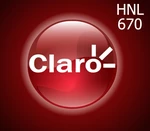 Claro 670 HNL Mobile Top-up HN
