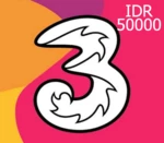 Tri 50000 IDR Mobile Top-up ID