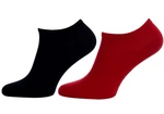 Tommy Hilfiger Woman's 2Pack Socks 343024001 Red/Navy Blue