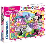 Puzzle Supercolor 104 dílků Minnie
