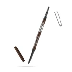 PUPA Milano Automatická tužka na obočí s hřebínkem (High Definition Eyebrow Pencil) 0,9 g 002 Brown