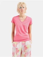 Ružové dámske tričko Armani Exchange
