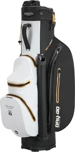 Bennington QO 9+ Waterproof Black/White/Gold Torba golfowa