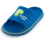 Children's shoes summer ALPINE PRO LARINO electric blue lemonade