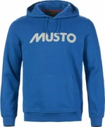 Musto Essentials Logo Hanorac cu gluga Aruba Blue M