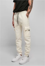 Cream Cargo Fleece Jogger