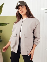 Women's transitional jacket QUESI grey Dstreet
