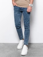 Ombre Clothing Jeans Modrá